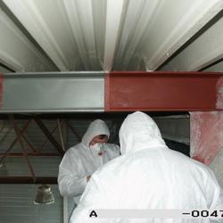  Brandschutz Dachtragwerk Flughafen Halle 4 